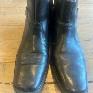 Alfani Men's Classic Black Leather Boots